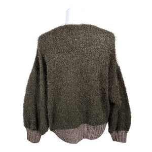 Unisex Handmade - Kampsun, suurus 38 - Pruun (2)