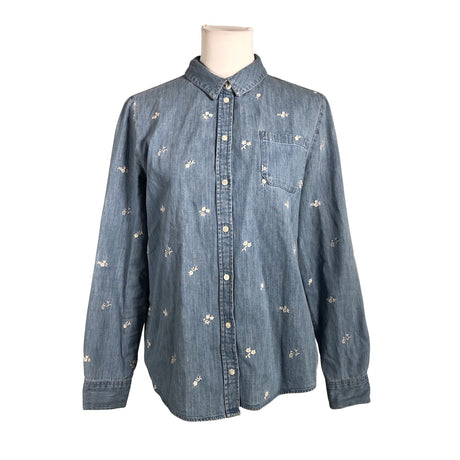 Unisex Sézane - Teksasärk, suurus 40 - Sinine ()