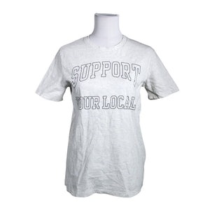 Unisex Support Your Local - Hommikumantel, suurus 32 - Hall (1)