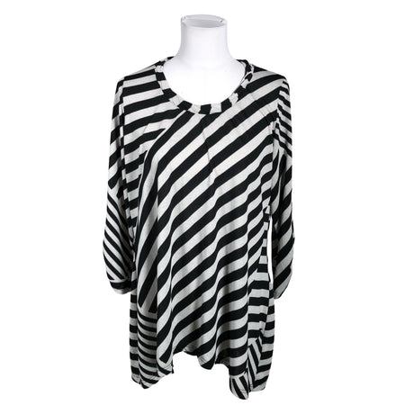 Unisex Kriss - Trikotaažist tuunika, suurus 40 - Must ()