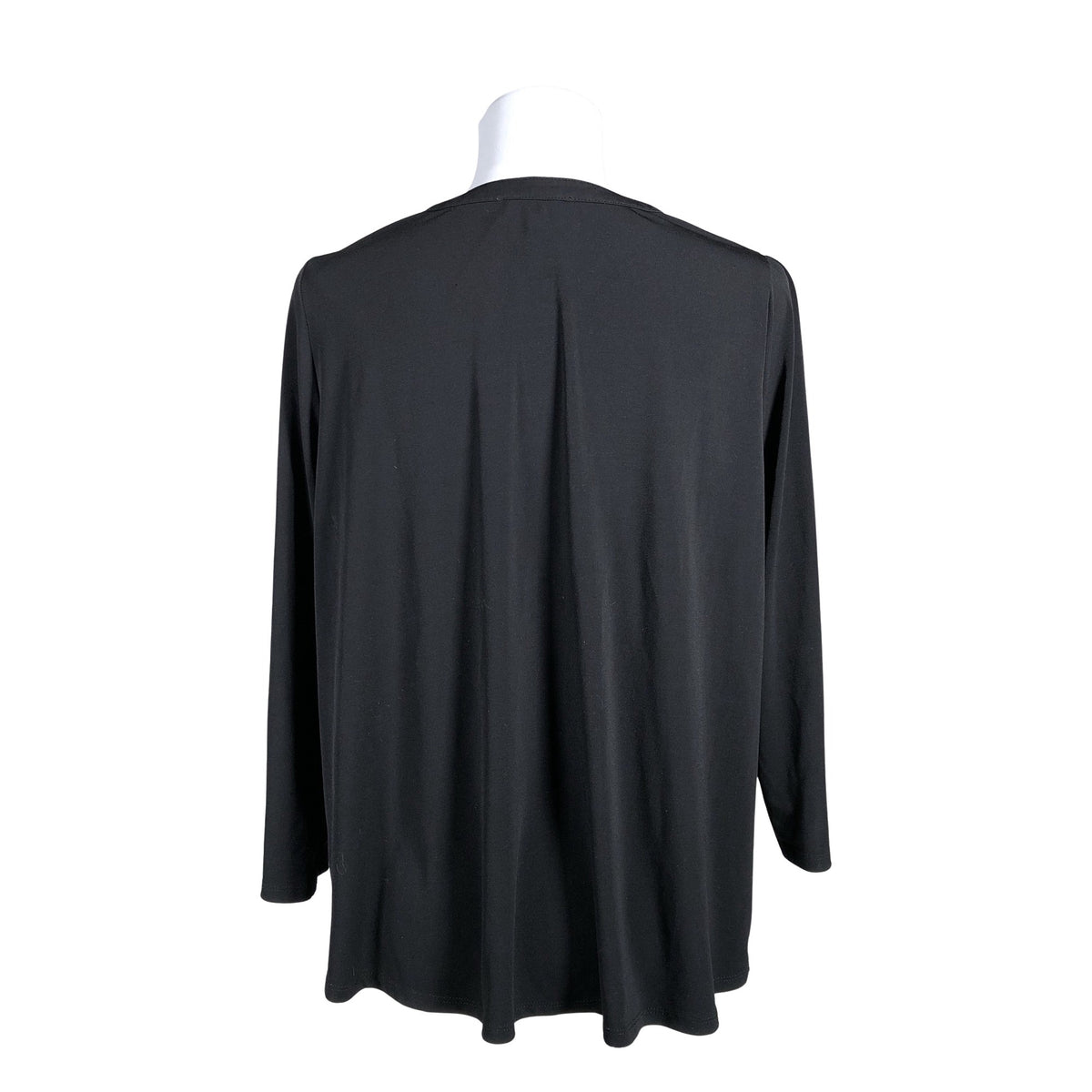 Unisex Kriss - Trikotaažist pluus, suurus 38 - Must (3)