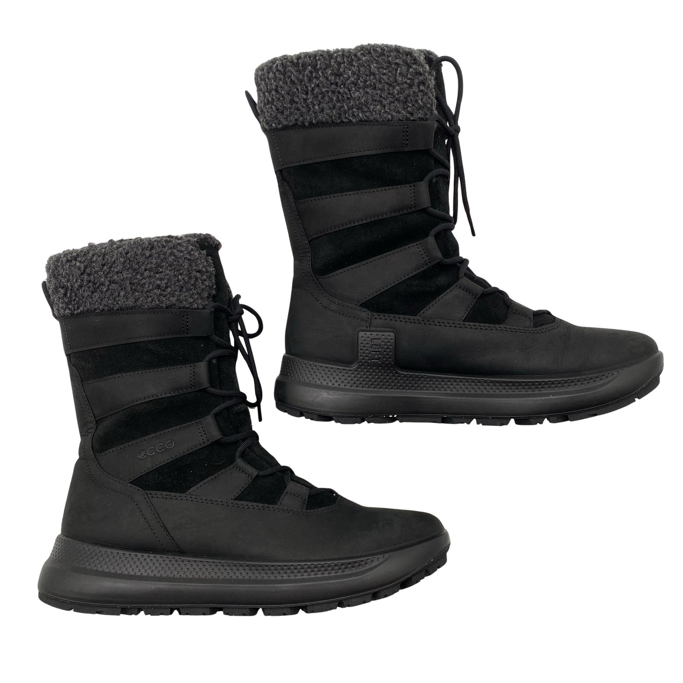 Unisex Ecco - Talvejalanõud, suurus 38 - Must (1)