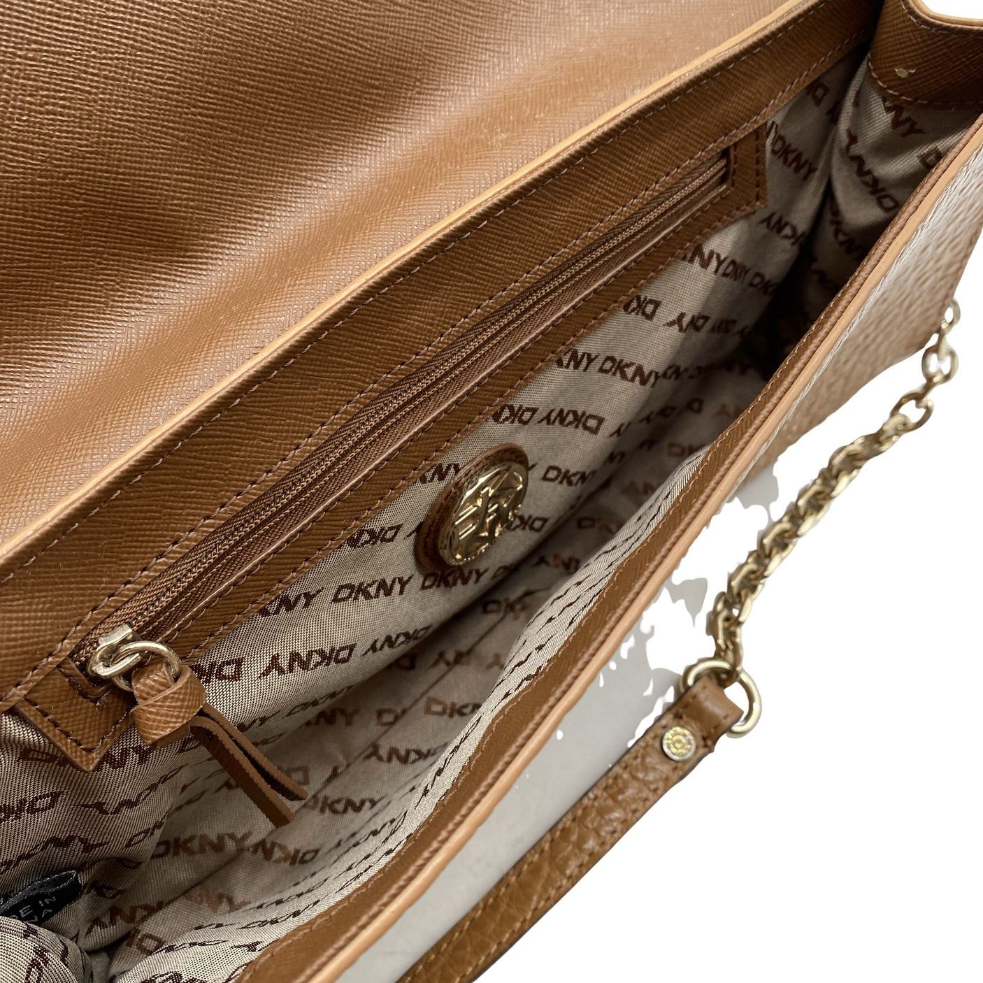 Unisex DKNY - Õlakott, suurus Midi - Pruun (2)