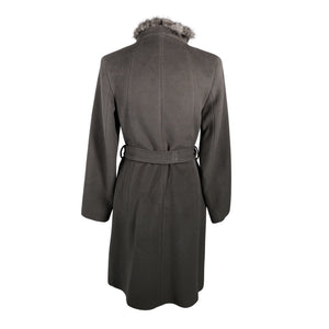 Unisex Cinzia Rocca - Villane mantel, suurus 38 - Pruun (2)