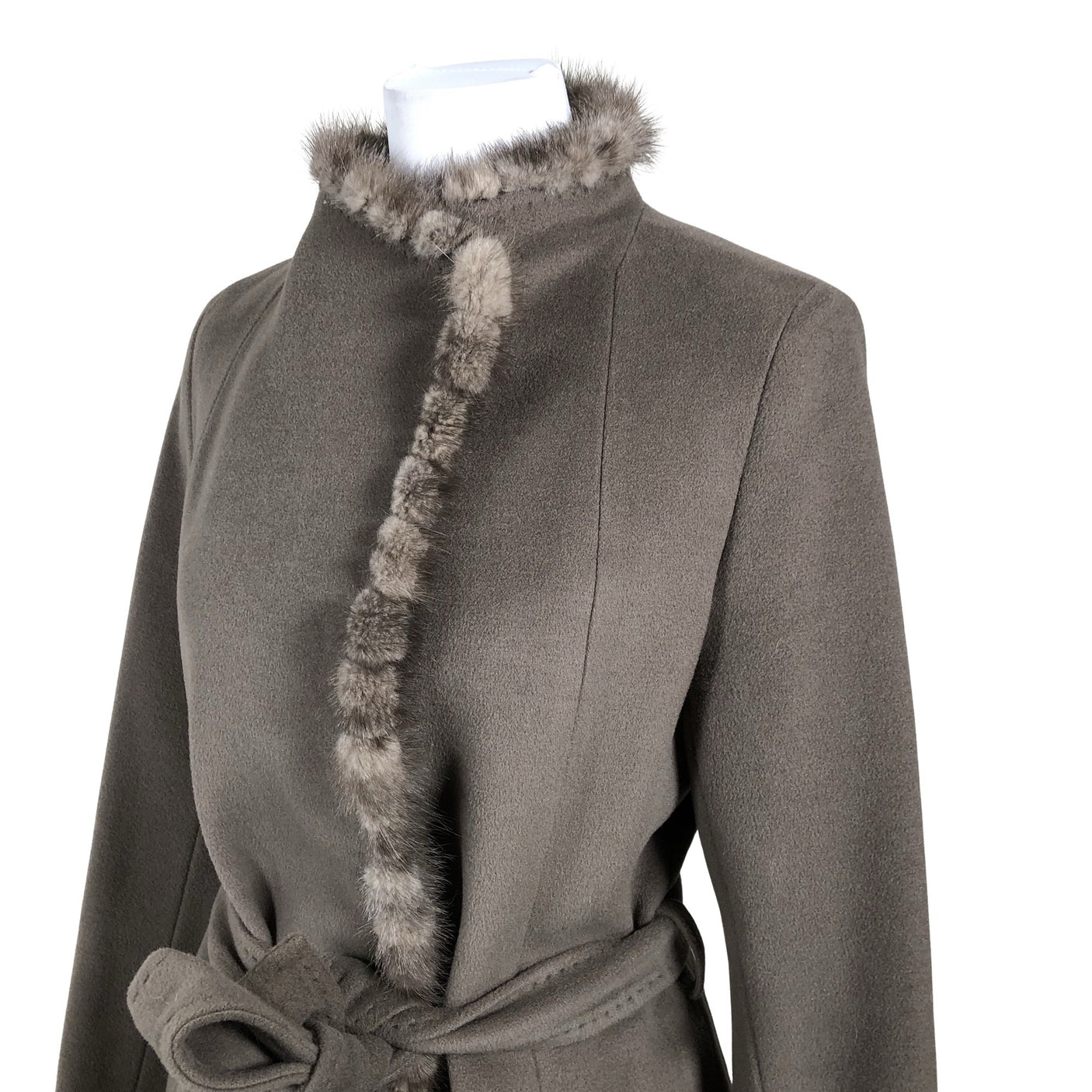 Unisex Cinzia Rocca - Villane mantel, suurus 38 - Pruun (3)