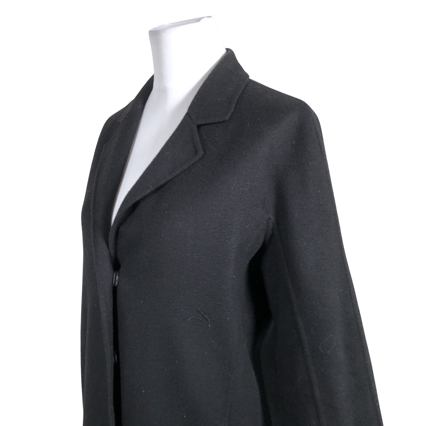 Unisex Hugo Boss - Villane mantel, suurus 36 - Must (2)