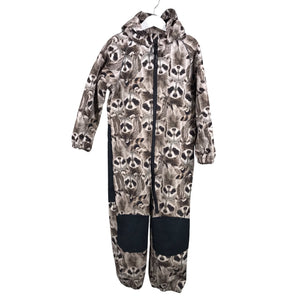 Unisex Name It - Softshell kombinesoon, suurus 110 - 116 - Pruun (1)