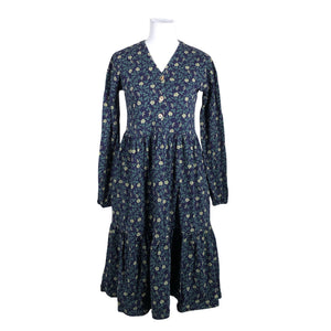 Unisex Mainio - Trikotaažist kleit, suurus 34 - Sinine (1)