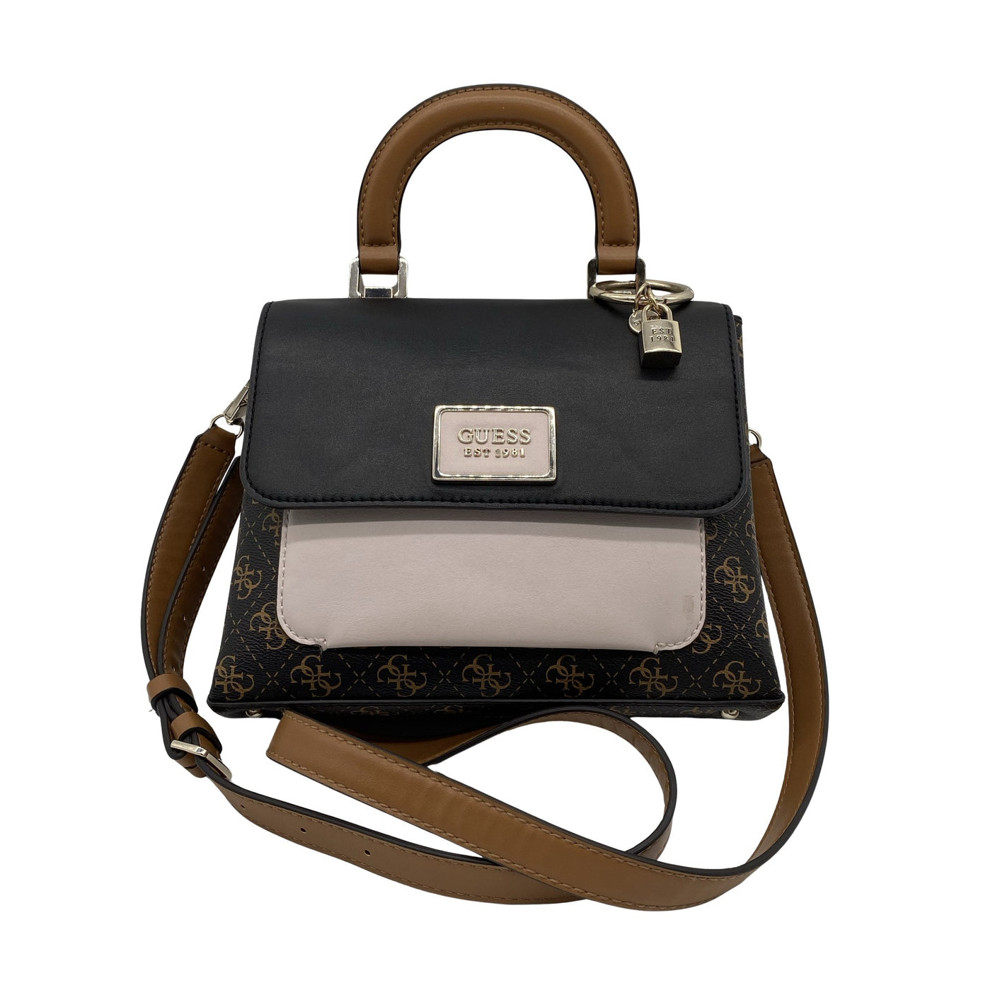 Unisex Guess - Käekott, suurus Midi - Pruun (1)