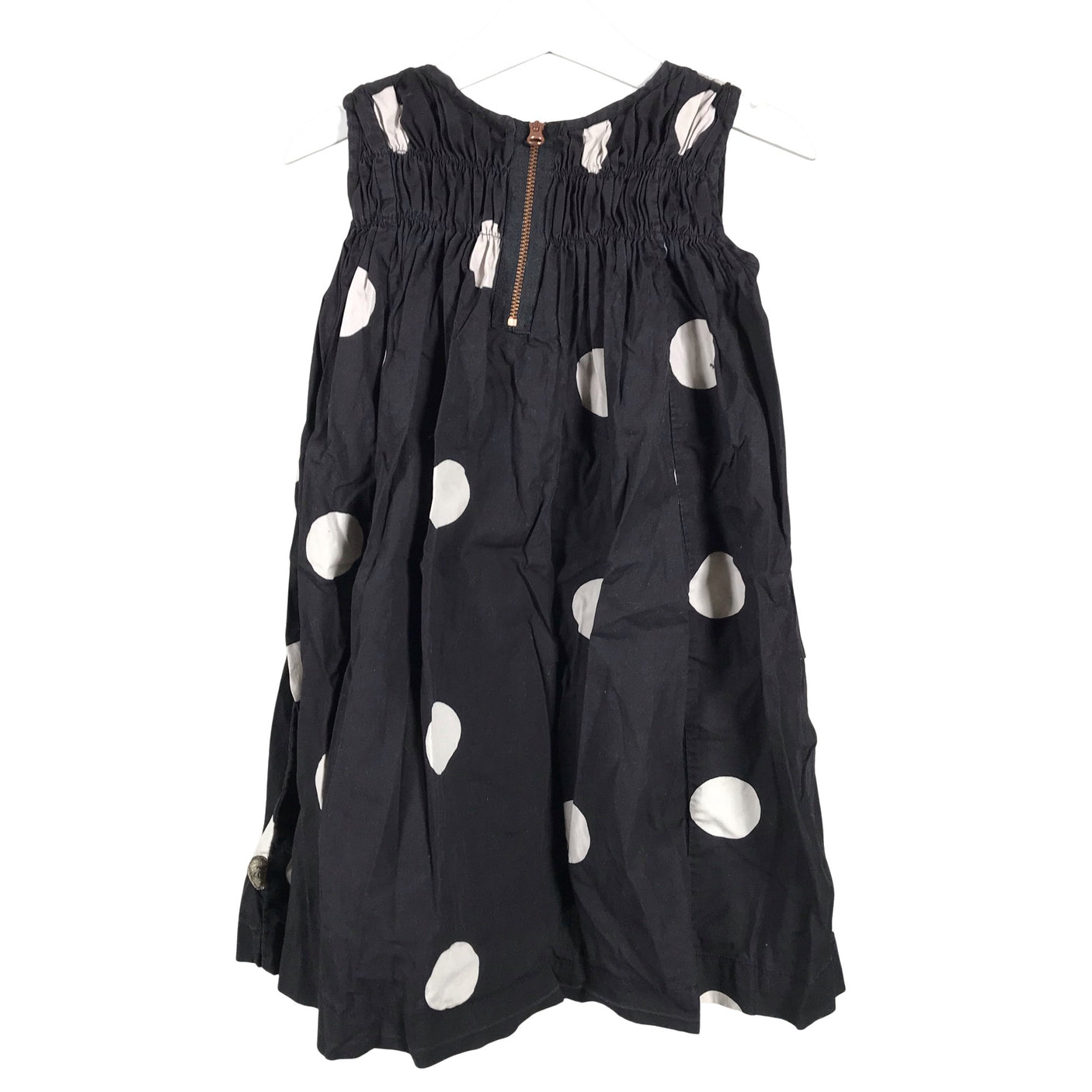 Unisex POMPdeLUX - Mitteveniv kleit, suurus 110 - 116 - Must (2)
