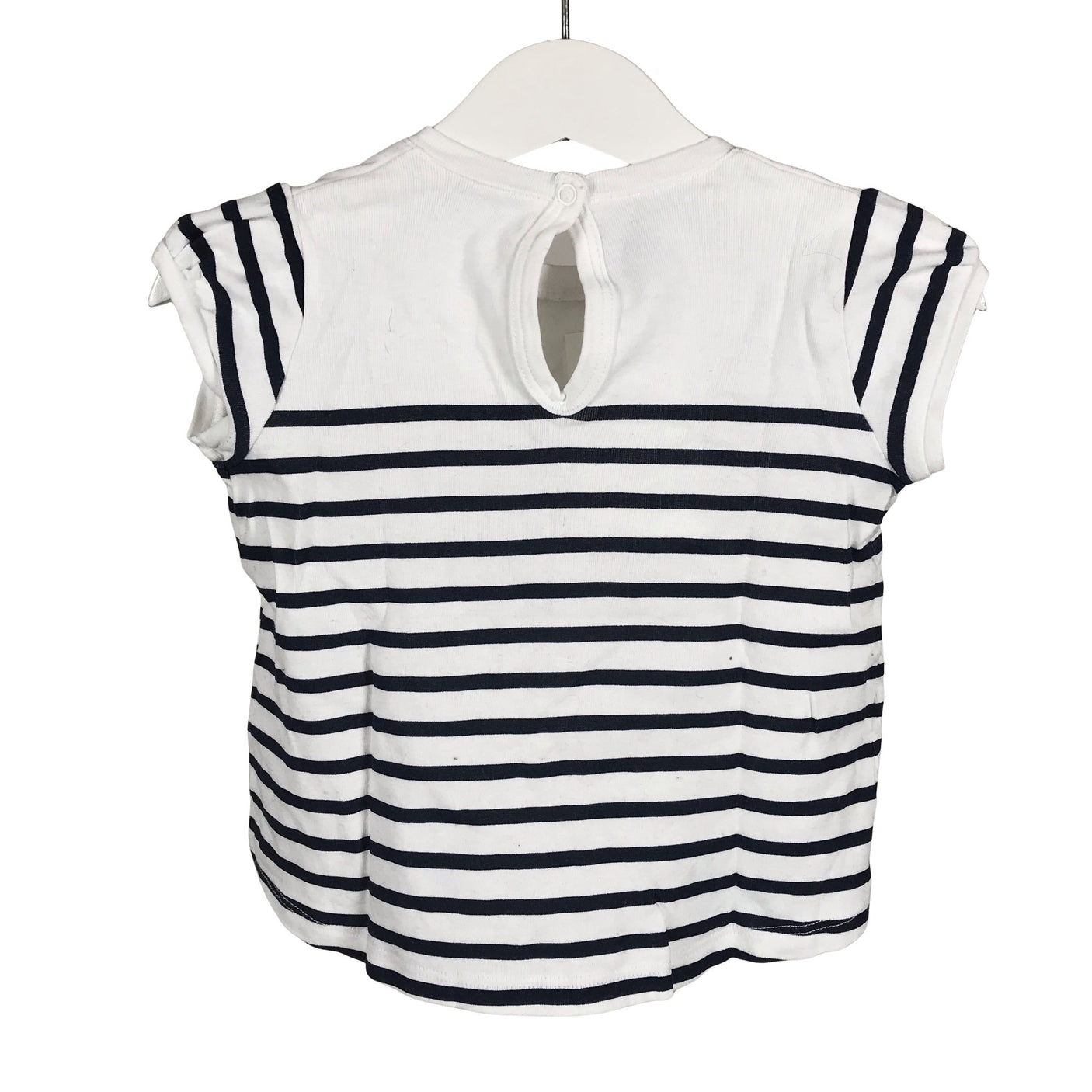 Unisex Petit Bateau - Trikotaažist tuunika, suurus 62 - 68 - Valge (2)