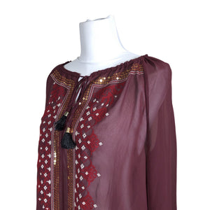Unisex Altuzarra - Pluus, suurus 40 - Veinipunane (2)