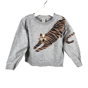 Unisex Lindex - Dressikangast pluus, suurus 104 - 110 - Hall (1)