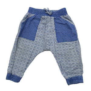 Unisex Lindex - Mittevenivad püksid, suurus 62 - 68 - Sinine (1)