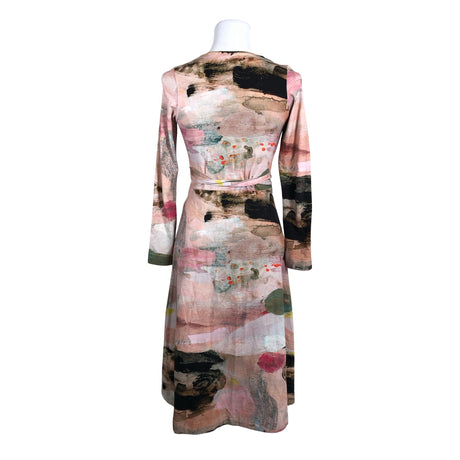 Unisex Papu - Trikotaažist kleit, suurus 34 - Heleroosa (2)
