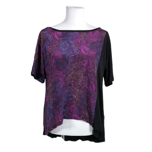 Unisex Marella - Lühikeste käistega pluus, suurus 40 - Lilla (1)