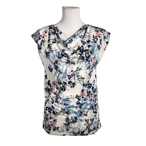 Unisex Riu Paris - Lühikeste käistega pluus, suurus 40 - Valge (1)