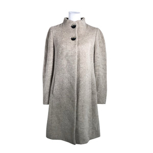 Unisex S.T.I - Villane mantel, suurus 38 - Beige (1)