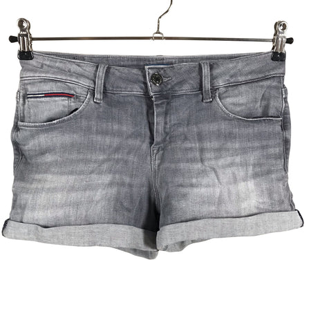 Unisex Tommy Jeans (Tommy Hilfiger) - Teksast lühikesed püksid, suurus W28 - Hall ()