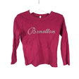 Unisex Benetton - Trikotaažist pluus, suurus 98 - 104 - Roosa ()