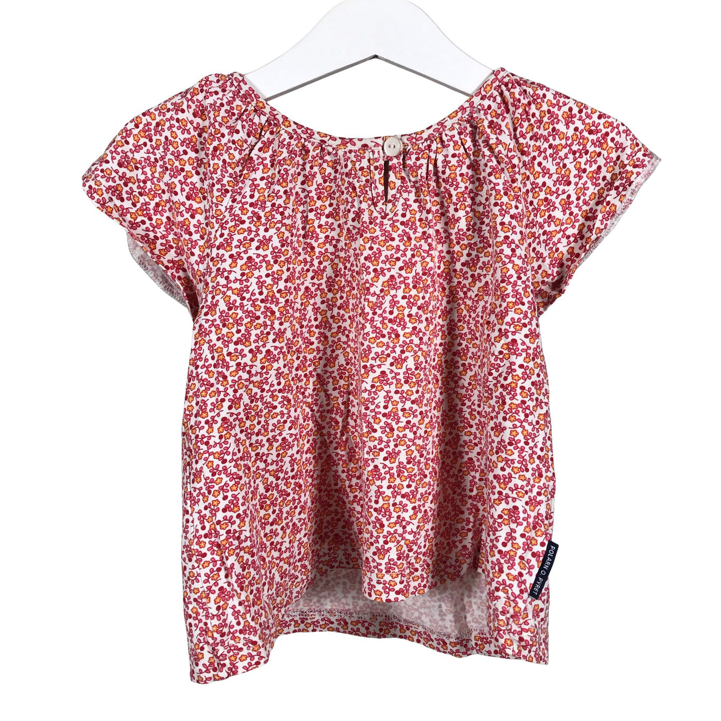 Unisex Polarn O. Pyret - T-särk, suurus 98 - 104 - Valge (1)