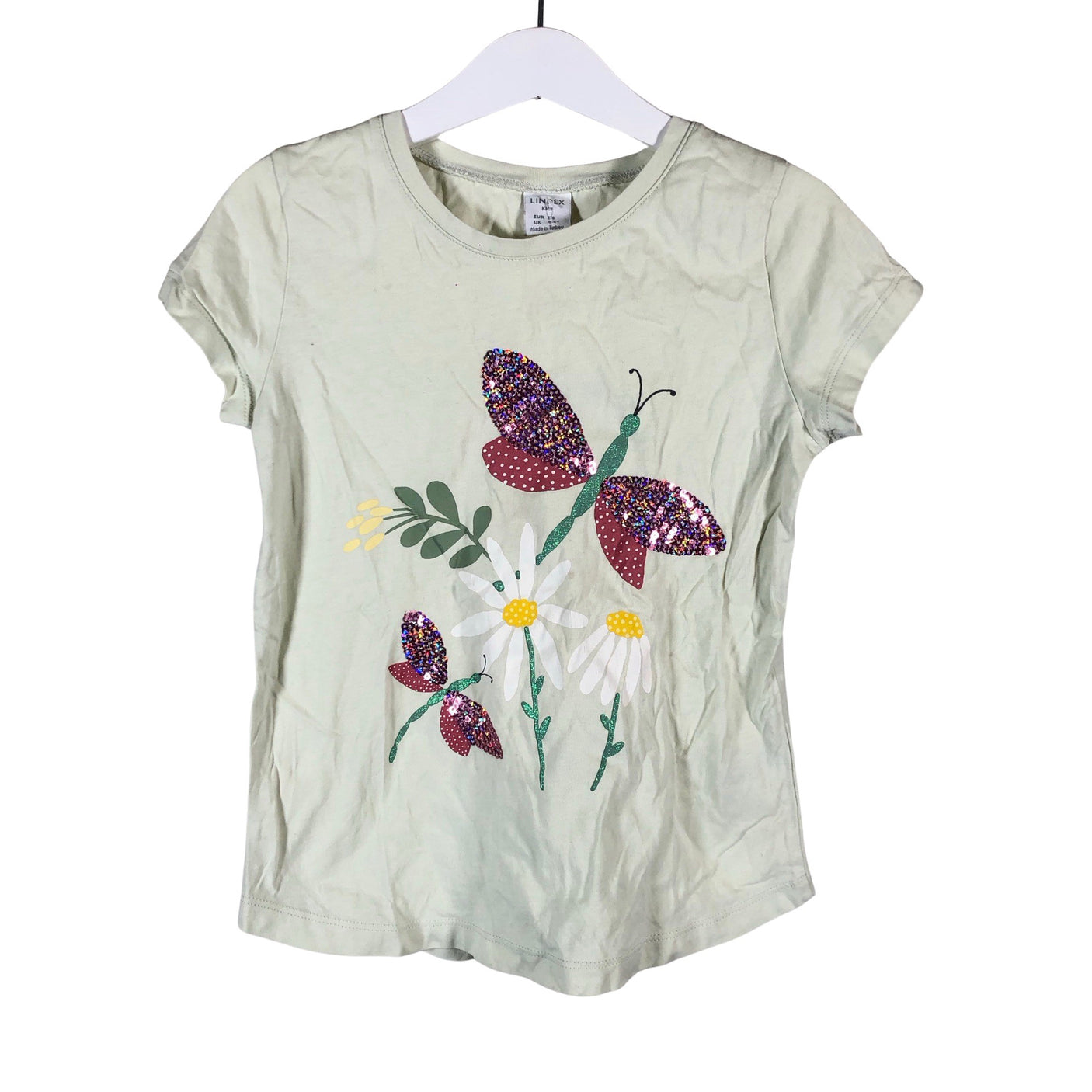 Unisex Lindex - T-paita, koko 110 - 116 -  (1)