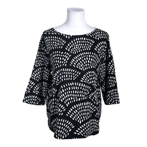Unisex Marimekko - Trikotaažist pluus, suurus 40 - Must (1)