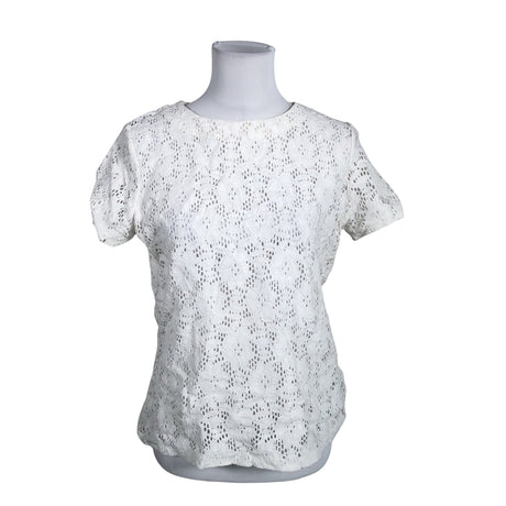 Unisex Lauren Ralph Lauren - Lühikeste käistega pluus, suurus 40 - Valge ()