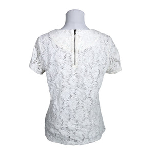 Unisex Lauren Ralph Lauren - Lühikeste käistega pluus, suurus 40 - Valge (2)