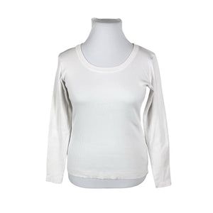 Unisex NOSH - Trikotaažist pluus, suurus 42 - Valge (1)