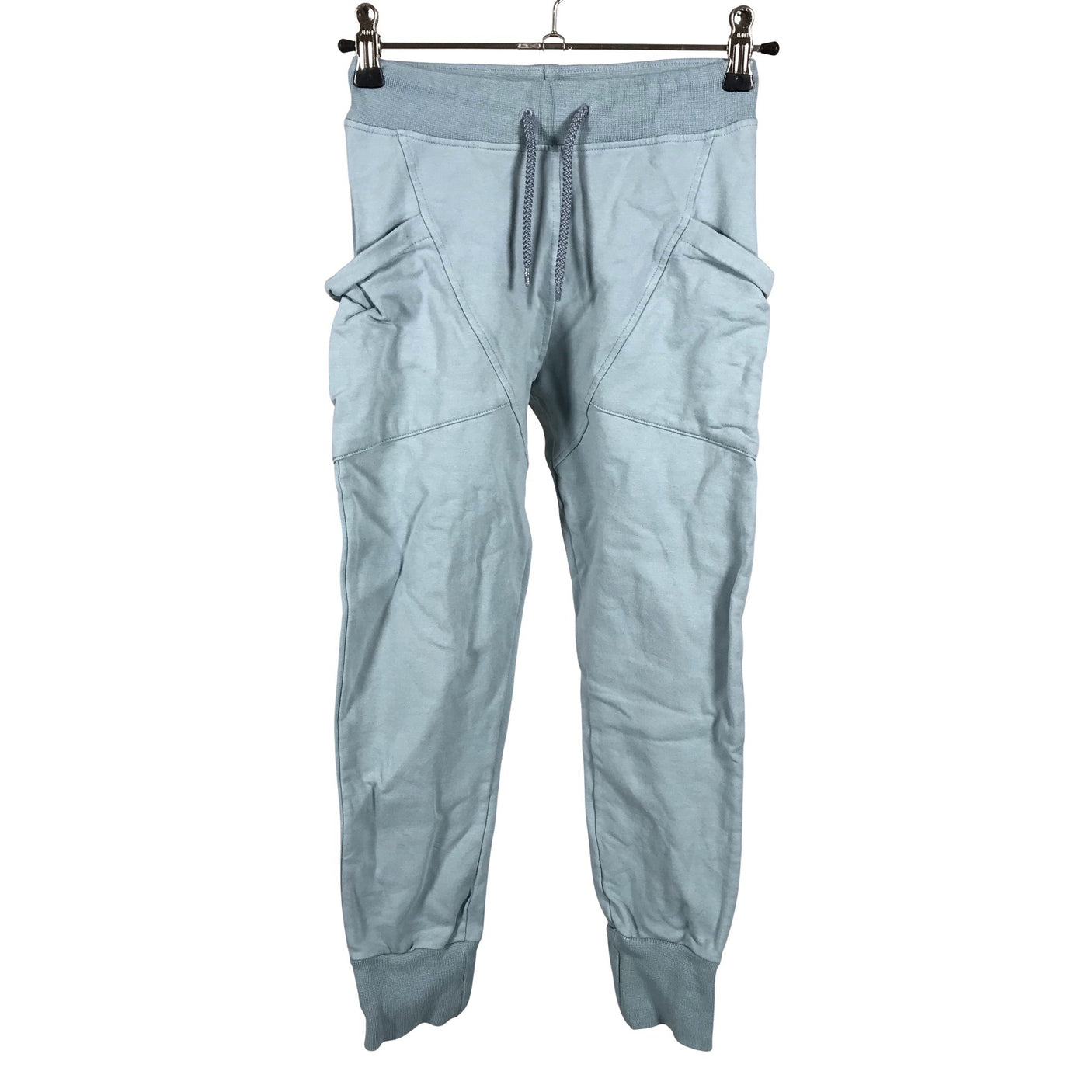 Unisex Gugguu - Dressikangast püksid, suurus 128 - 134 - Helesinine (1)