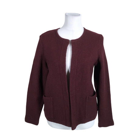 Unisex Aino - Kardigan, suurus 36 - Veinipunane ()