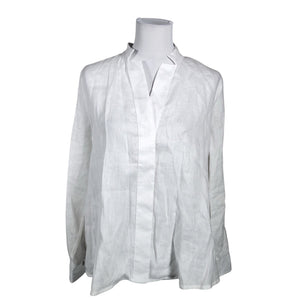 Unisex Cento Lino - Pluus, suurus 40 - Valge (1)