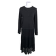 Unisex Philosophy Blues Original - Trikotaažist kleit, suurus 36 - Must ()