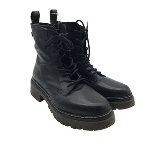 Unisex Ulanka - Nööridega saapad, suurus 40 - Must (2)