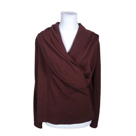 Unisex Second Chance - Trikotaažist pluus, suurus 34 - Veinipunane ()