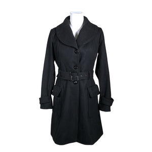 Unisex Guess - Villane mantel, suurus 36 - Must (1)