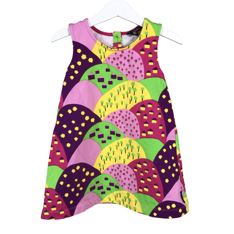Unisex Marimekko - Trikotaažist kleit, suurus 92 - 98 - Heleroosa ()