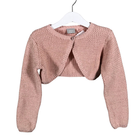 Unisex Name It - Kootud boolero, suurus 122 - 128 - Heleroosa ()