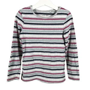 Unisex Lindex - Trikotaažist pluus, suurus 122 - 128 - Hall (1)