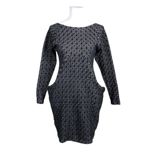 Unisex MUKA VA - Trikotaažist kleit, suurus 36 - Must (1)
