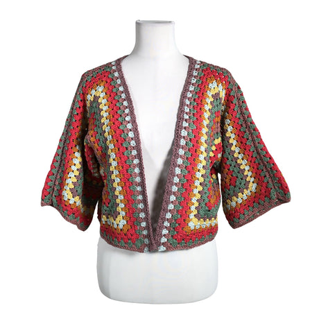 Unisex Handmade - Kardigan, suurus 38 - Roheline ()