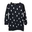 Unisex Metsola - Trikotaažist tuunika, suurus 110 - 116 - Must ()