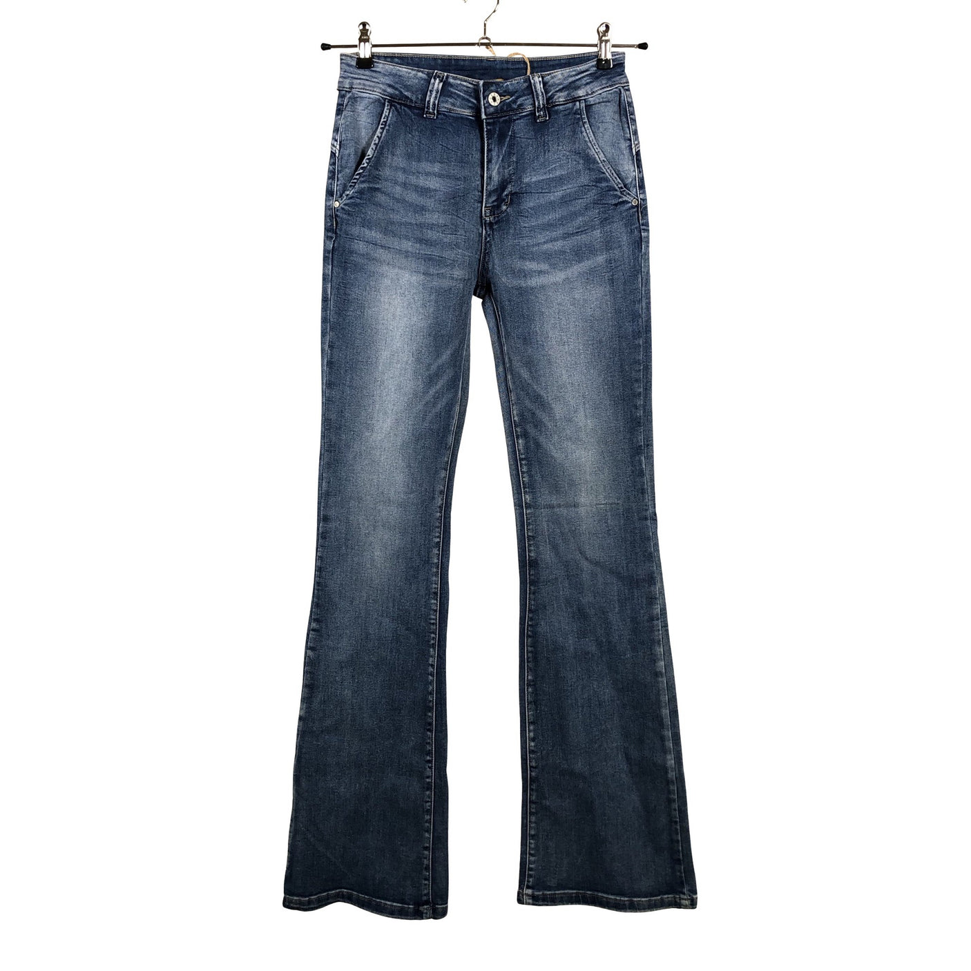 Unisex Perfect Jeans - Teksad, suurus 38 - Sinine (1)
