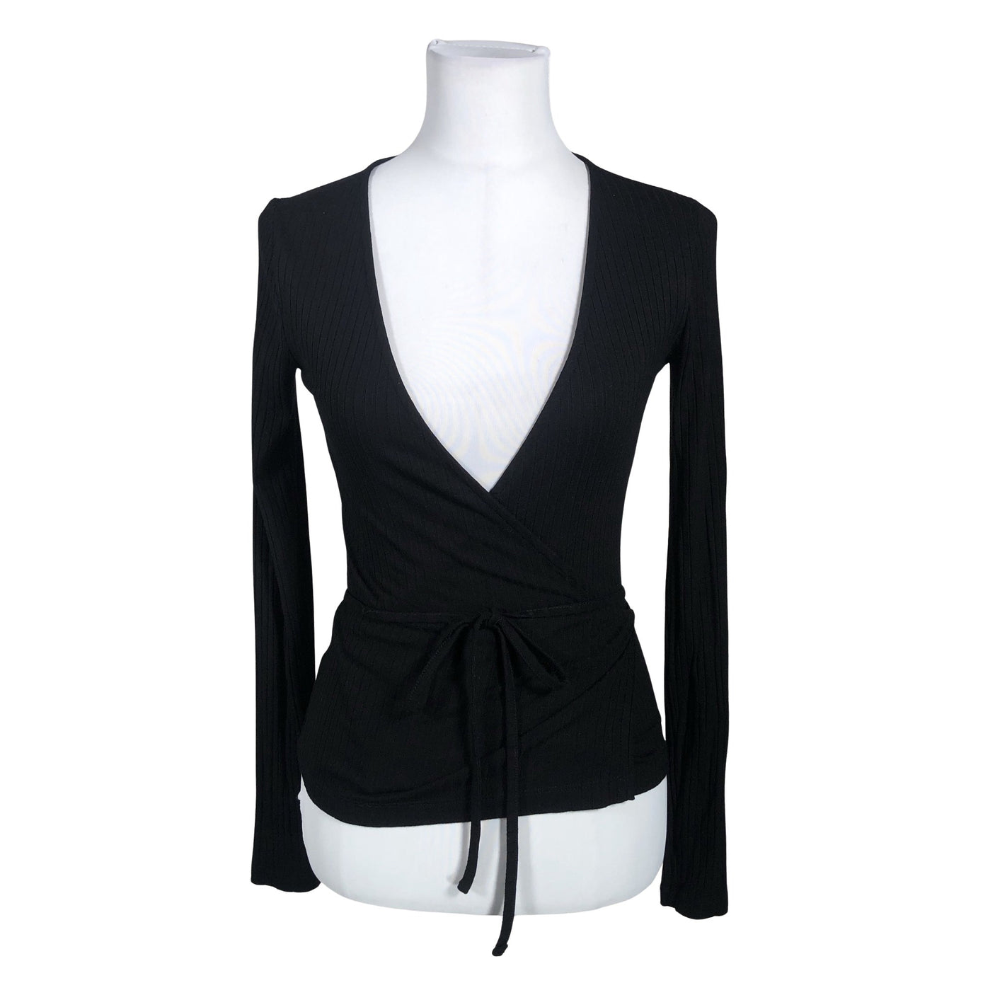 Unisex Edited - Trikotaažist pluus, suurus 34 - Must (1)
