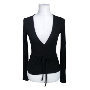 Unisex Edited - Trikotaažist pluus, suurus 34 - Must (1)