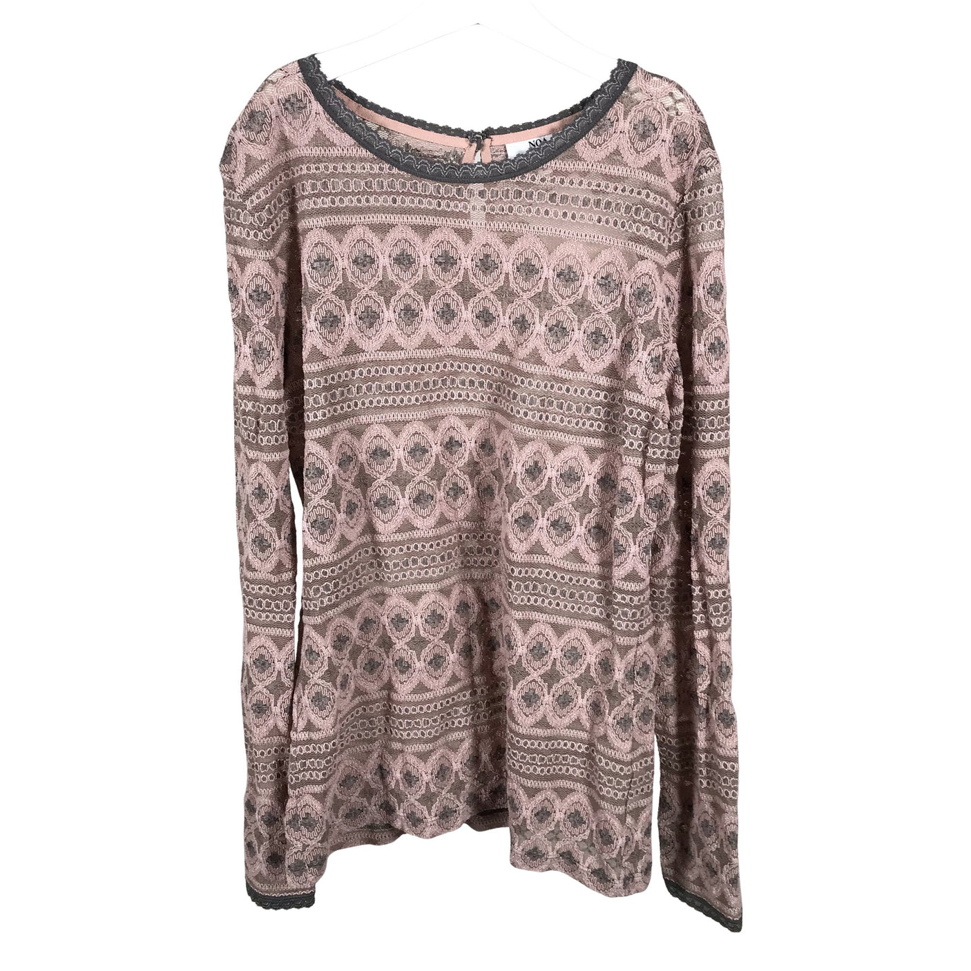 Unisex Noa Noa - Pluus, suurus 38 - Heleroosa (1)
