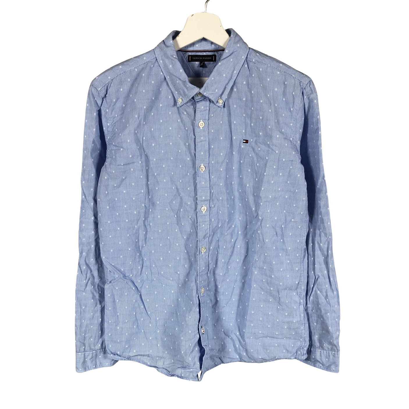 Unisex Tommy Hilfiger - Triiksärk, suurus 170 - 176 - Helesinine (1)