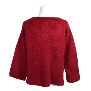 Unisex Handmade - Kardigan, suurus 40 - Punane (3)