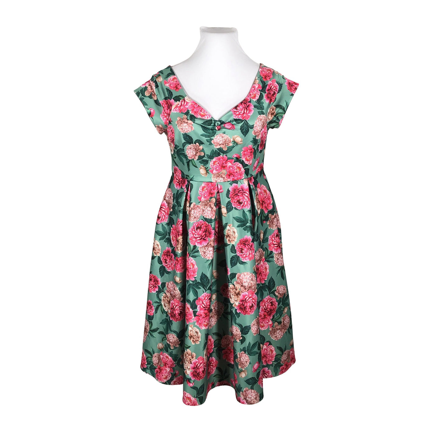 Unisex Dolly & Dotty - Trikotaažist kleit, suurus 42 - Roheline (1)